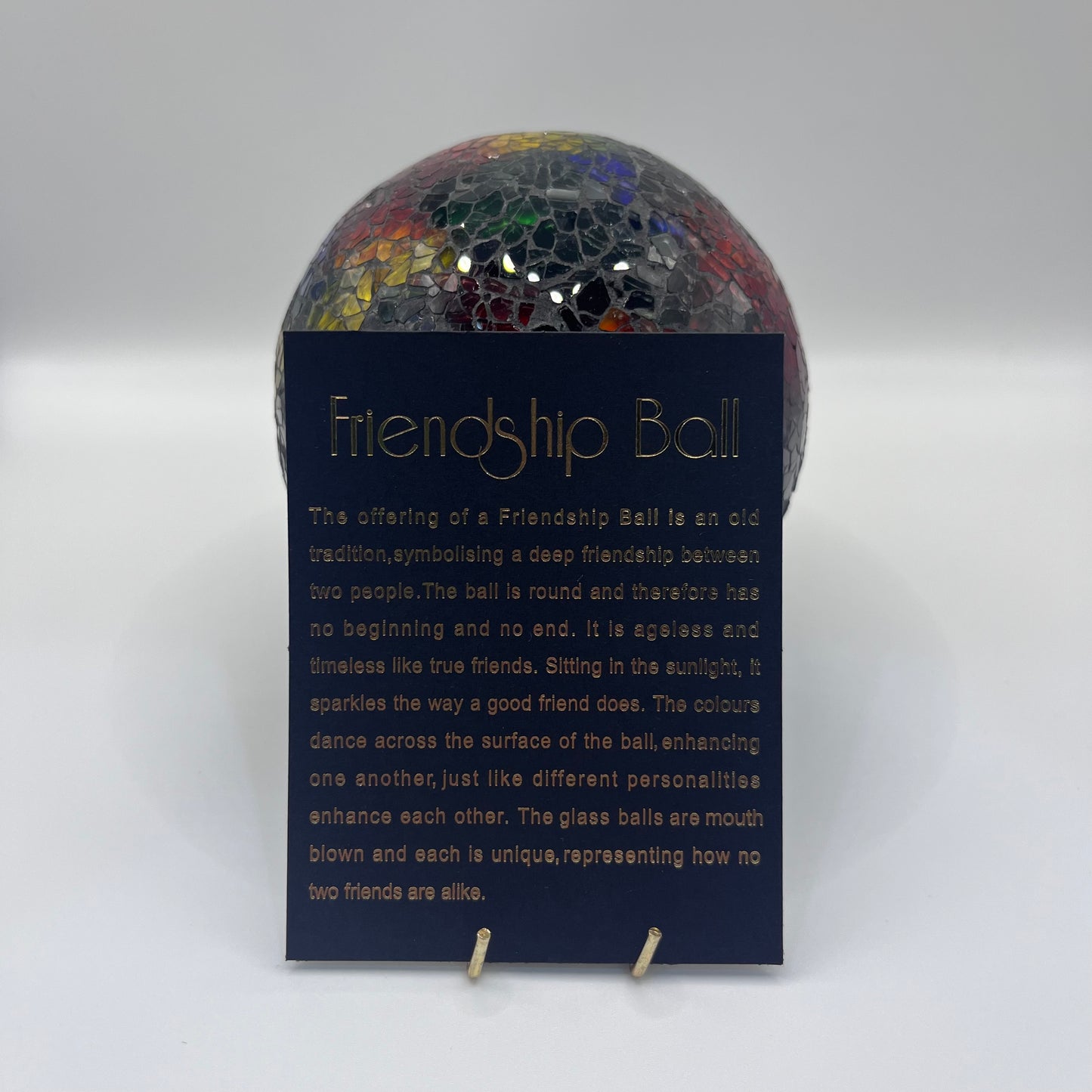 Friendship Ball - Dark Mosaic