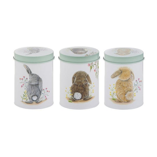 Bunny Tales - Set of 3 Canisters