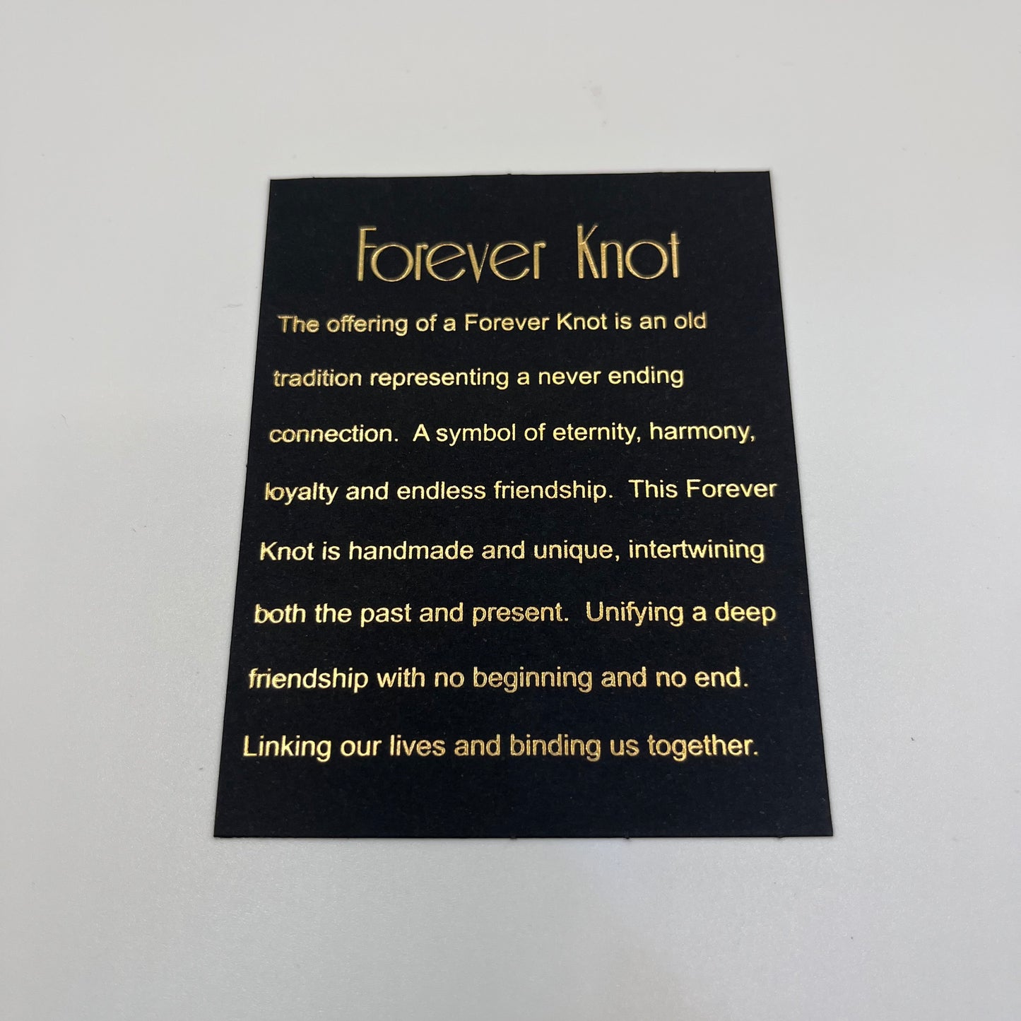 Forever Knot - Pale Pink