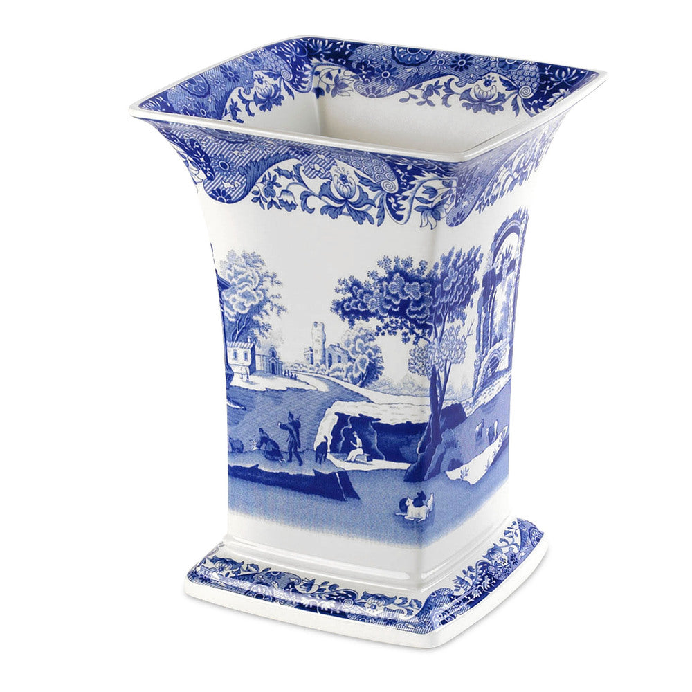 Spode - Square Vase 21cm
