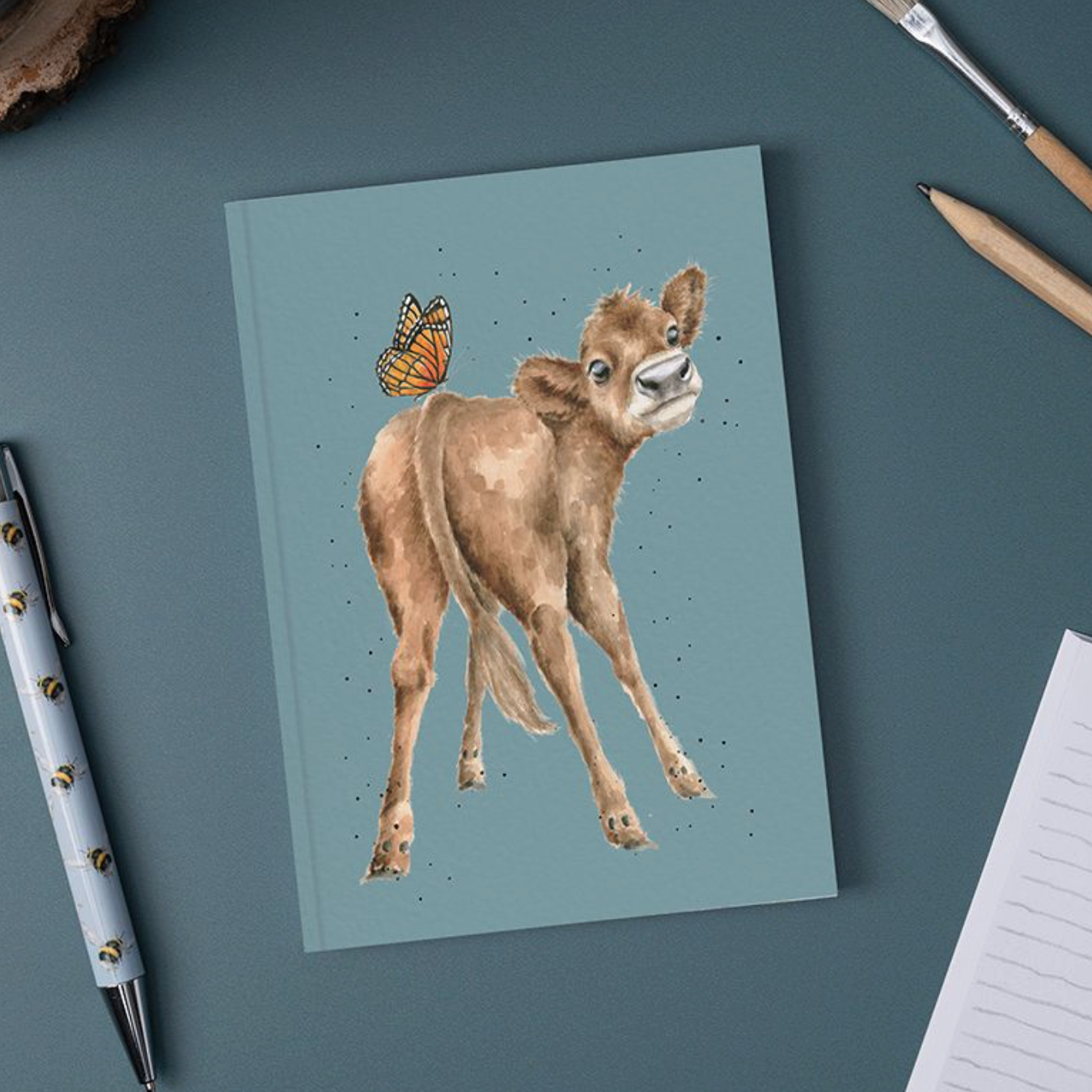 Wrendale Designs - Flutterly Fabulous A6 Notebook