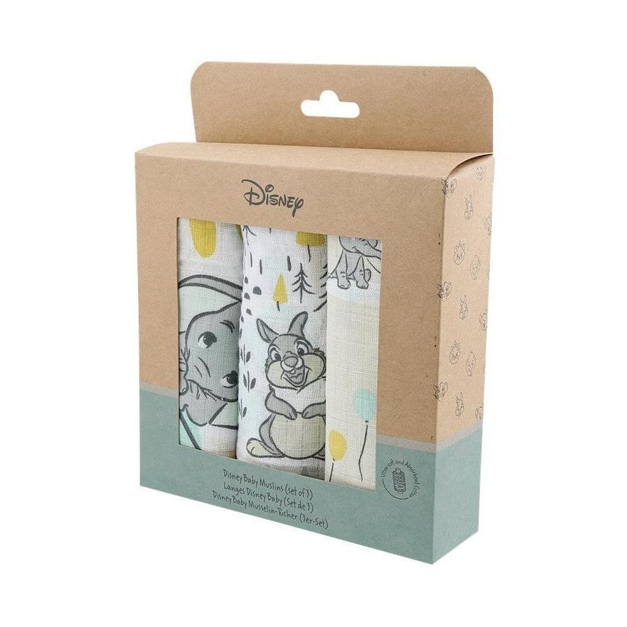 Disney - Set of 3 Baby Muslins