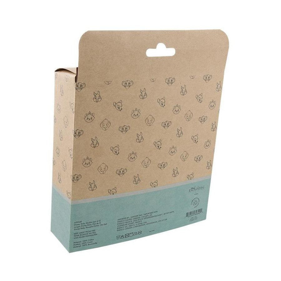 Disney - Set of 3 Baby Muslins
