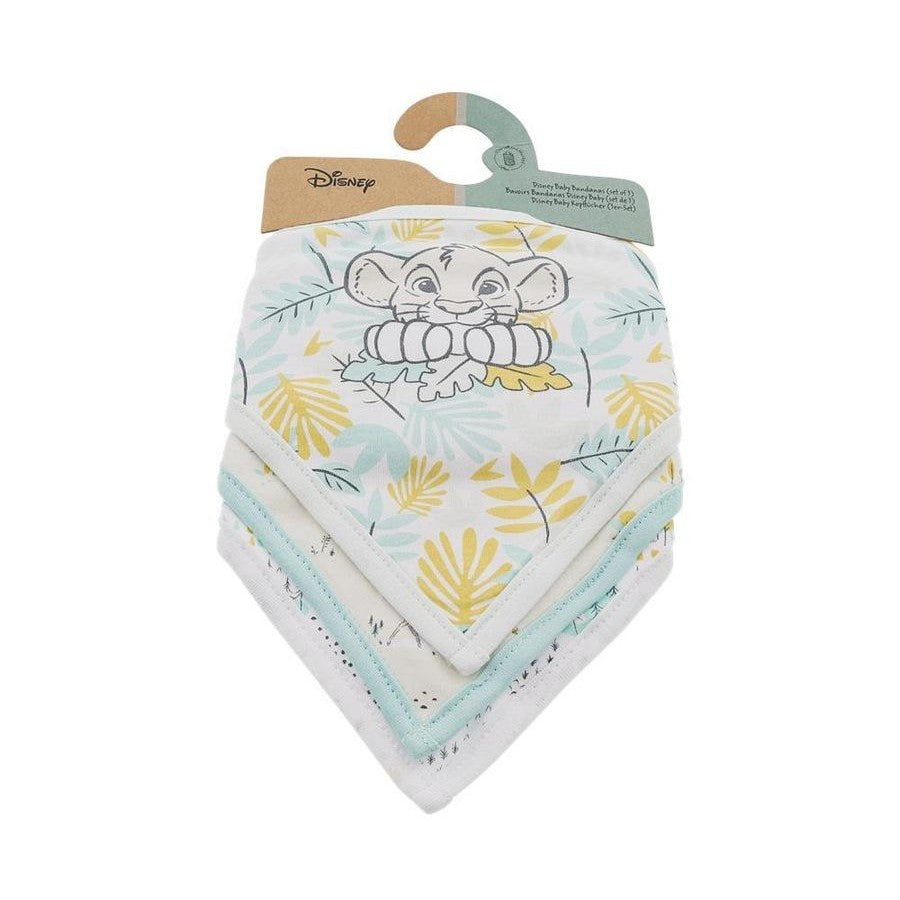 Disney - Set of 3 Baby Bandanas