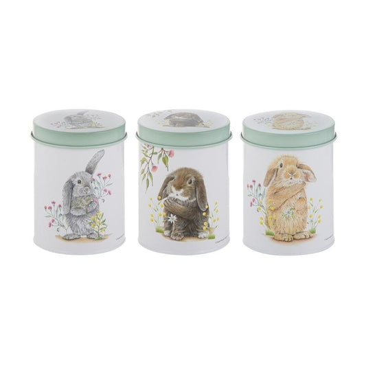 Bunny Tales - Set of 3 Canisters