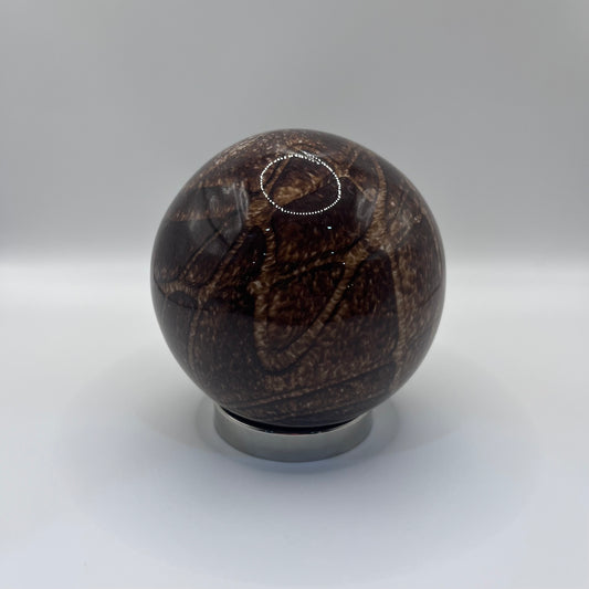 Friendship Ball - Brown Scale Pattern