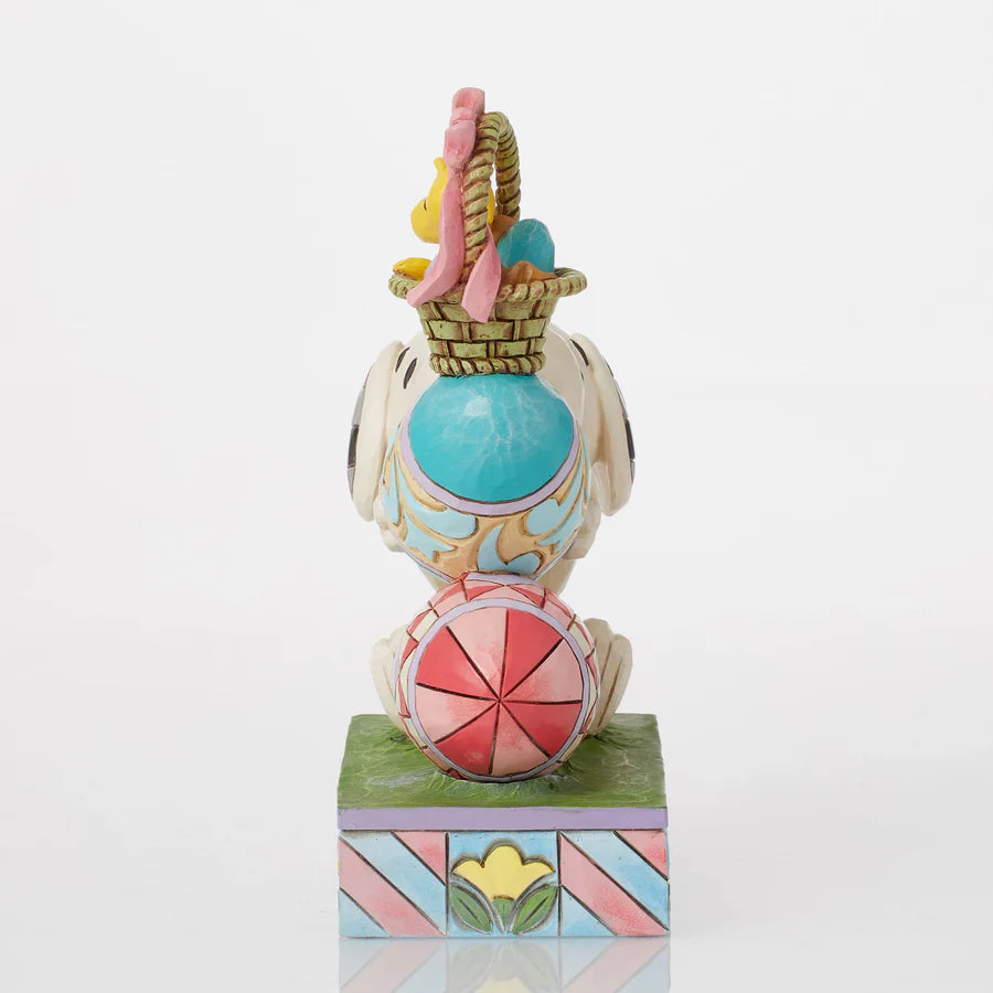 Jim Shore - Peanuts - Eggcellent Tower