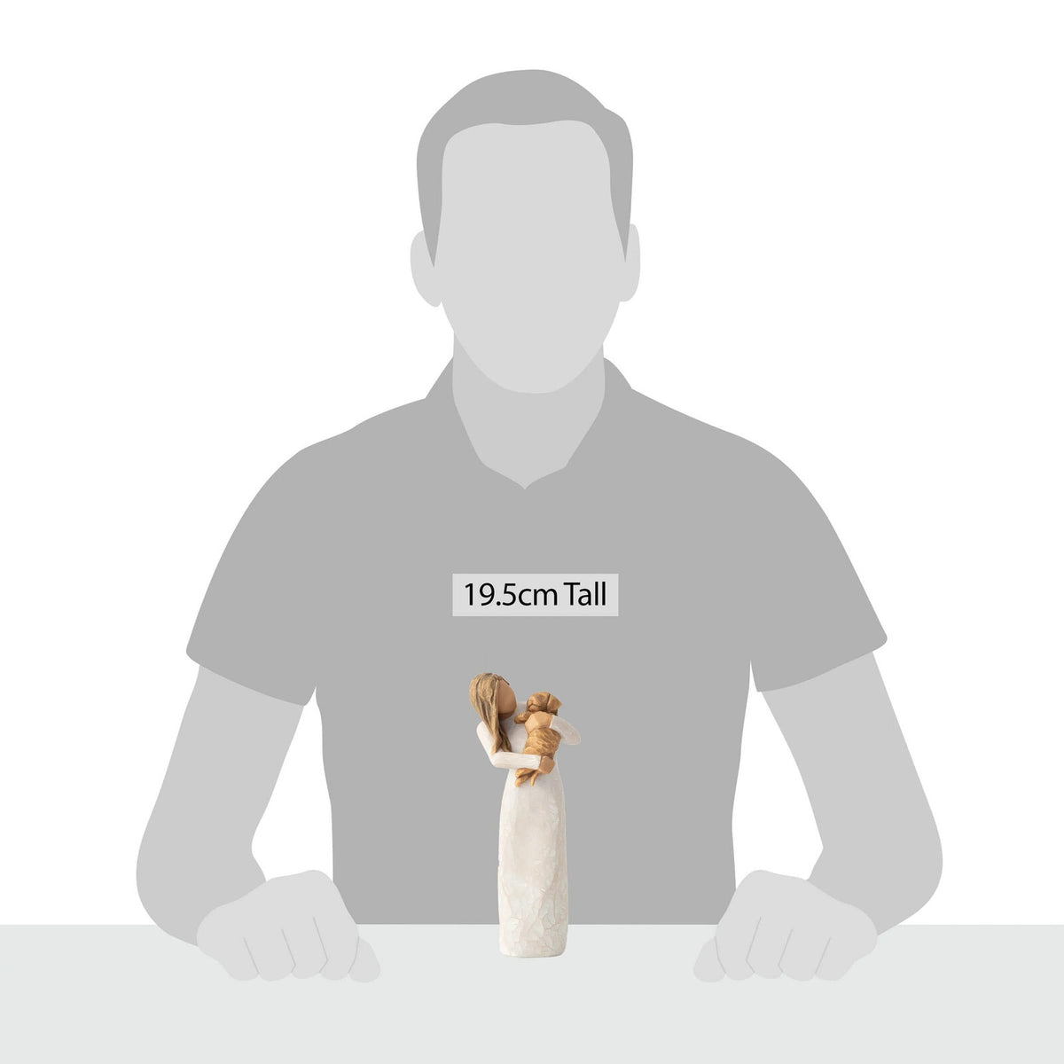 Willow Tree - Adorable You Dog (Golden Dog)