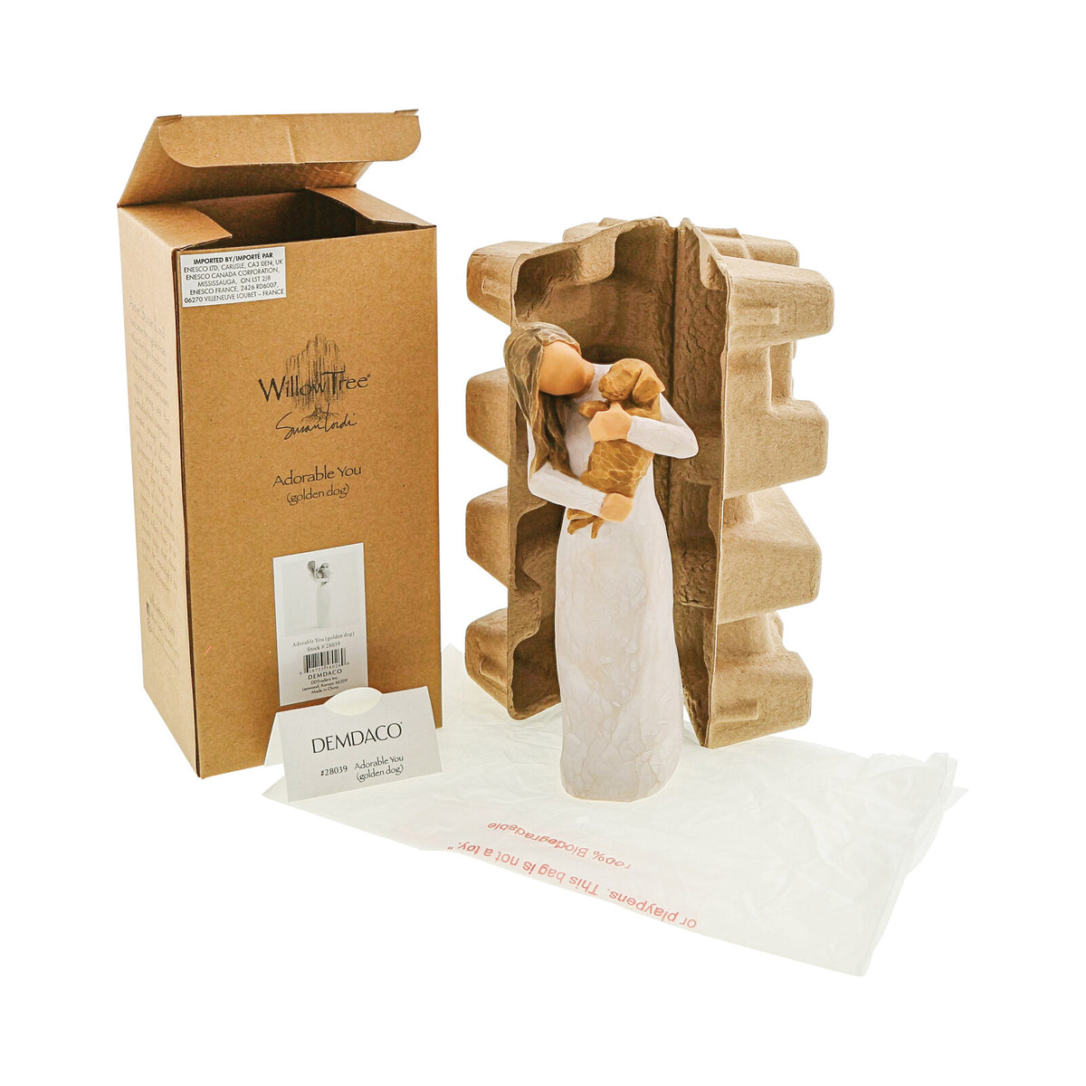 Willow Tree - Adorable You Dog (Golden Dog)