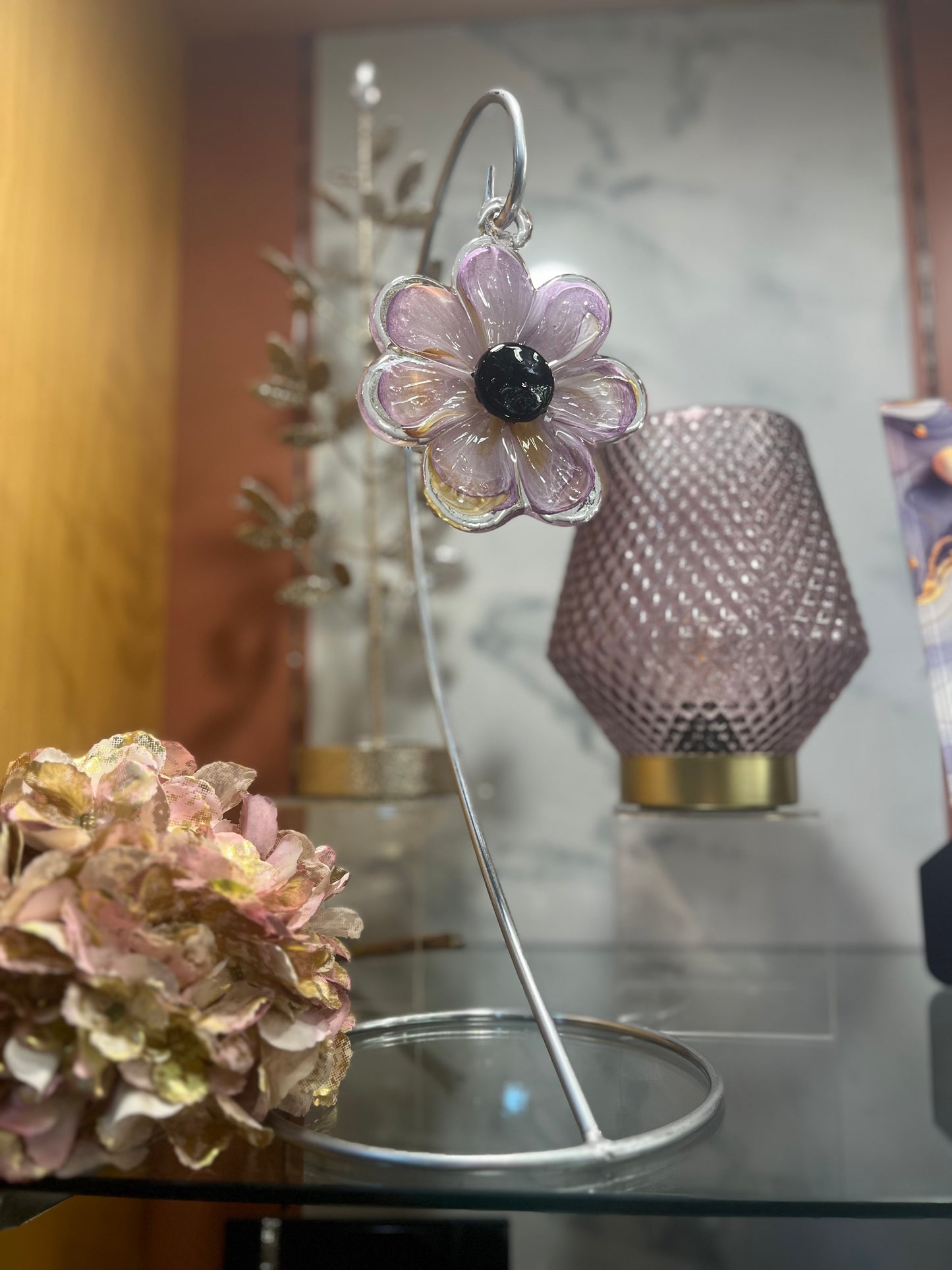 Everlasting Flower - Purple Hanging