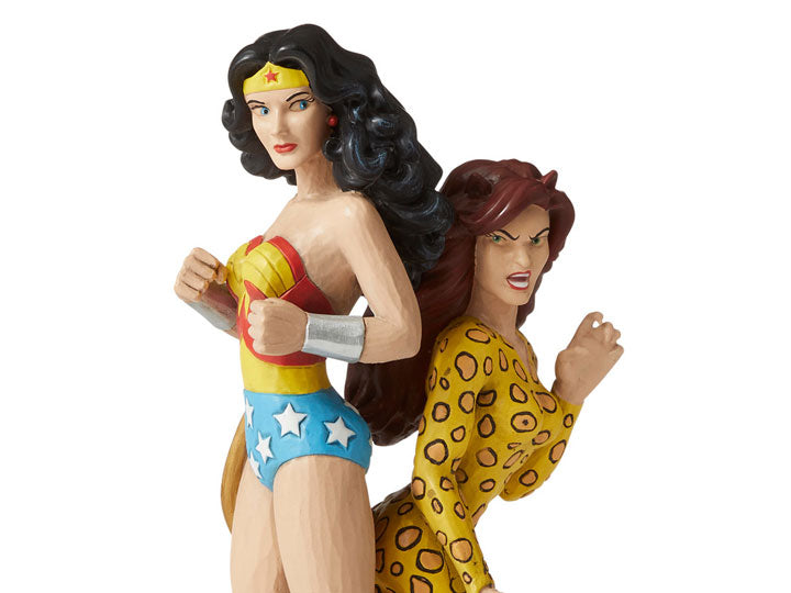 Jim Shore - Wonder Woman vs Cheetah