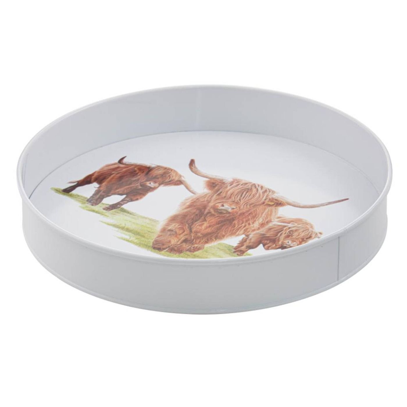 Highland Herd - Round Serving Tray