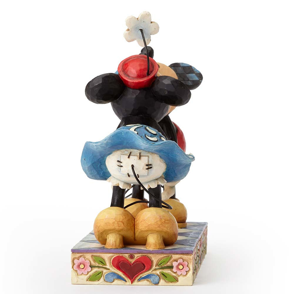 Jim Shore Disney Traditions - Mickey & Minnie Mouse - Smooch for My Sweetie