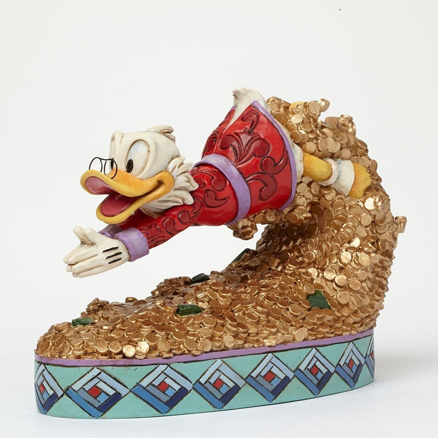 Jim Shore Disney Traditions - Scrooge McDuck Treasure Dive