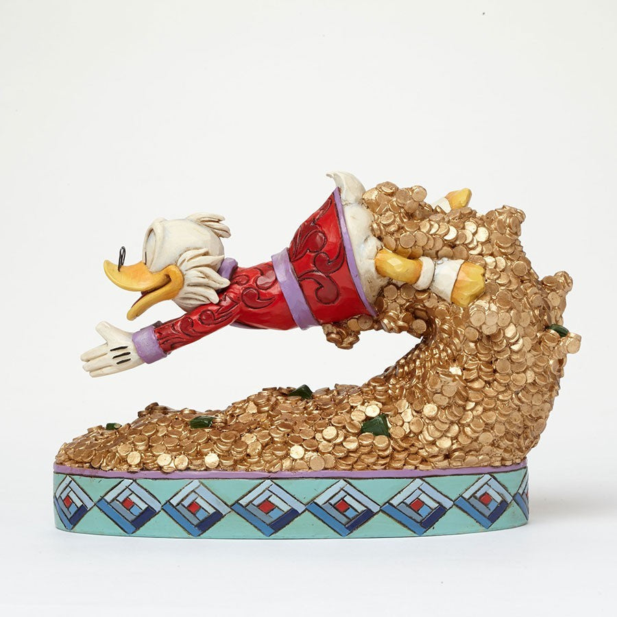 Jim Shore Disney Traditions - Scrooge McDuck Treasure Dive