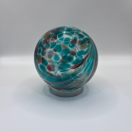 Friendship Ball - Teal with Brown