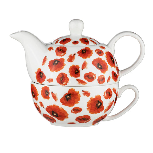 Red Poppies - Tea For One