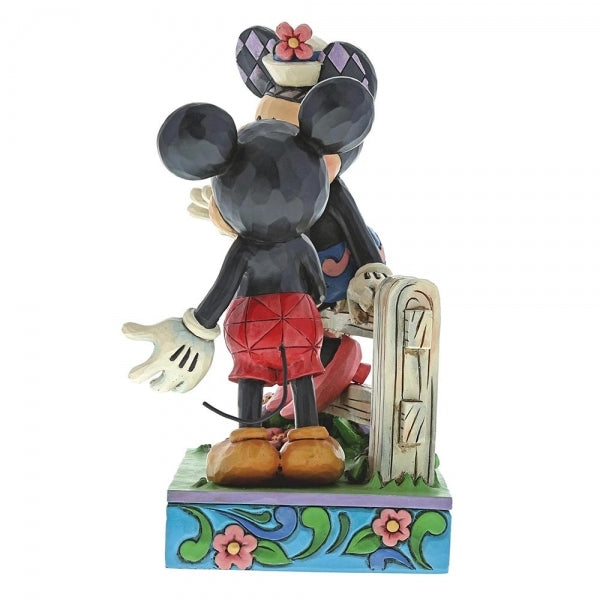 Jim Shore Disney Traditions - Mickey & Minnie Mouse - Blossoming Romance