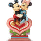 Jim Shore Disney Traditions - Mickey & Minnie Mouse - Heart to Heart