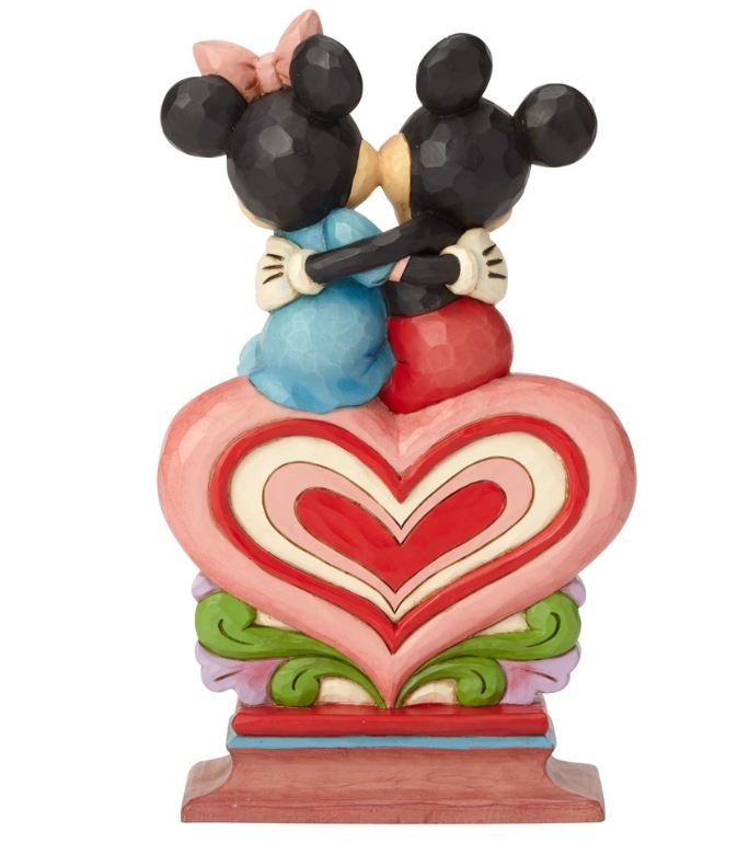 Jim Shore Disney Traditions - Mickey & Minnie Mouse - Heart to Heart