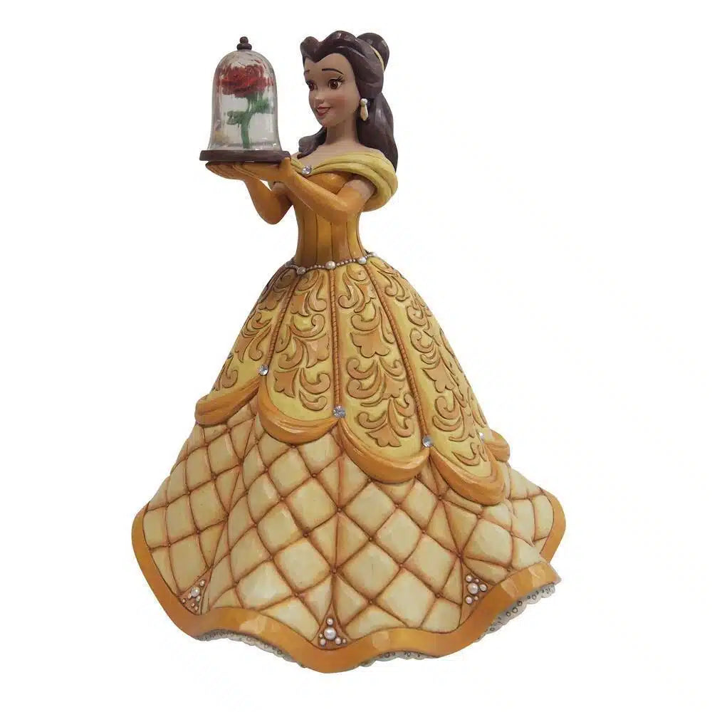 Jim Shore Disney Traditions - Beauty & the Beast Belle Deluxe - Beautiful Bibliophile