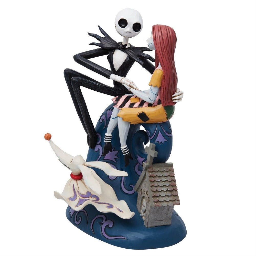 Jim Shore Disney Traditions - The Nightmare Before Christmas - Spiral Hill's Romance