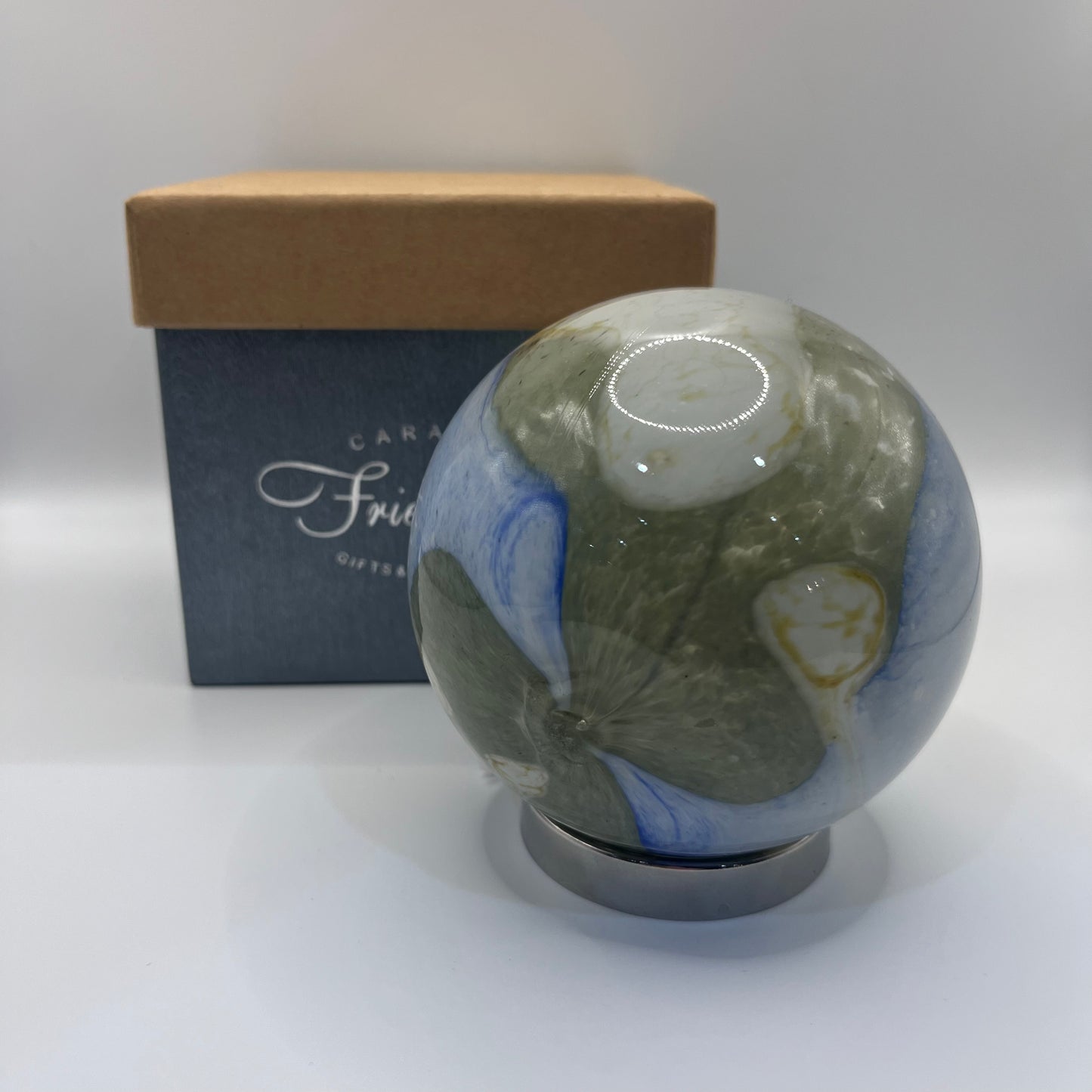 Friendship Ball - Blue and Cream