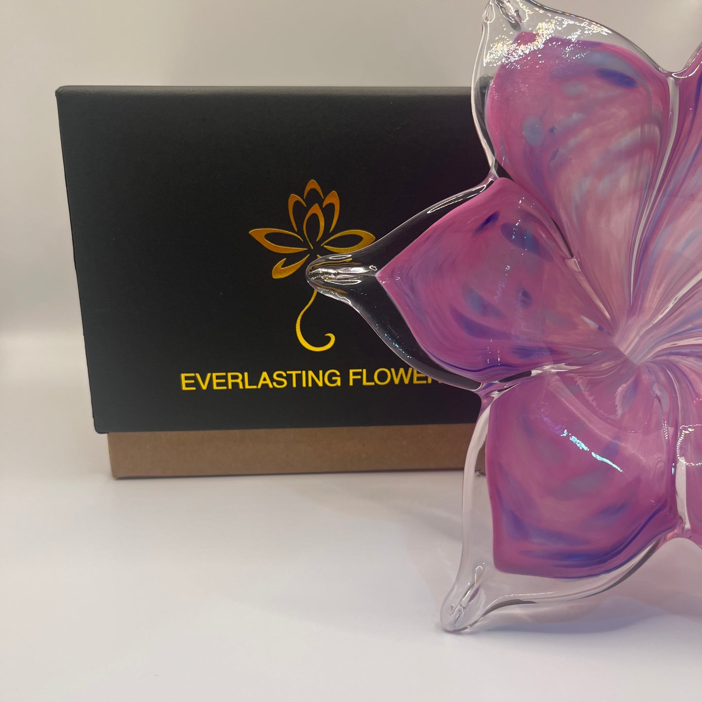 Everlasting Flower - Pink and Blue (Large)