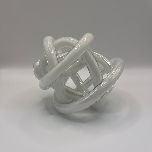 Endless Knot - White Pearlescent