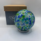 Friendship Ball - Green and Blue Drops