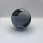 Friendship Ball - Black and Grey Swirl