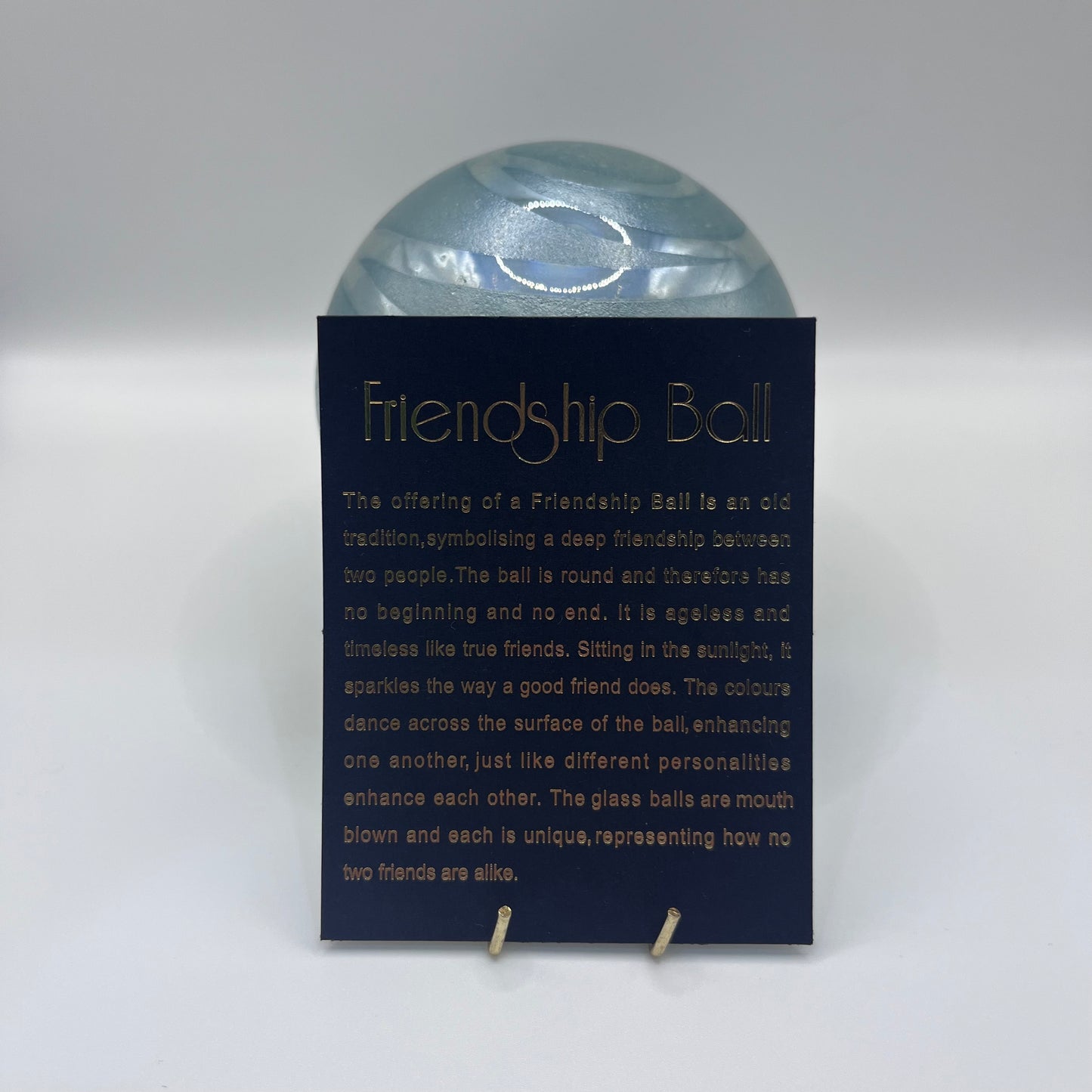 Friendship Ball - Pearlescent Blue