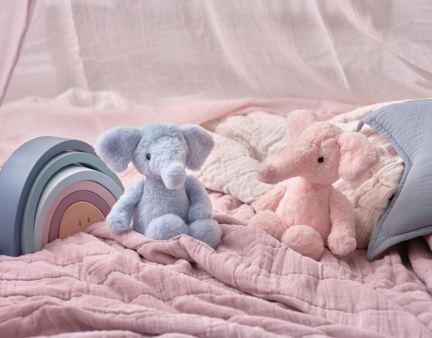 Bear & Me - Effie Elephant (Bubblegum Pink)