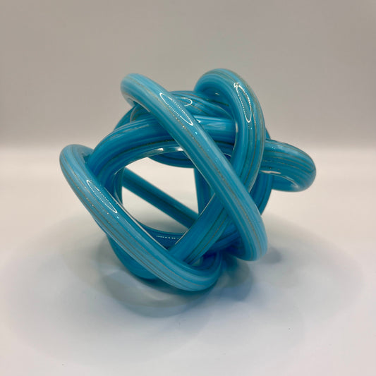 Endless Knot - Blue and Gold