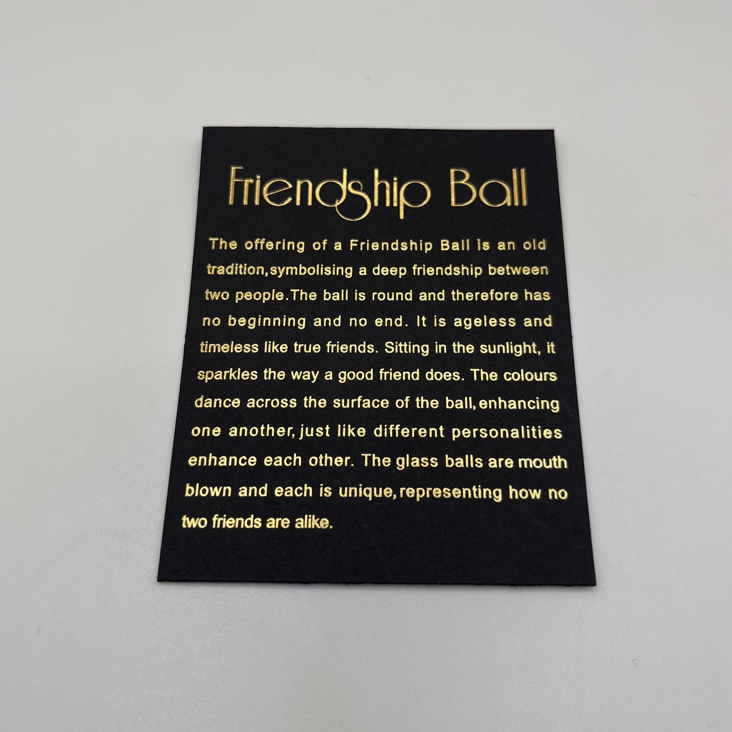 Friendship Ball Light-Up - Green and Gold