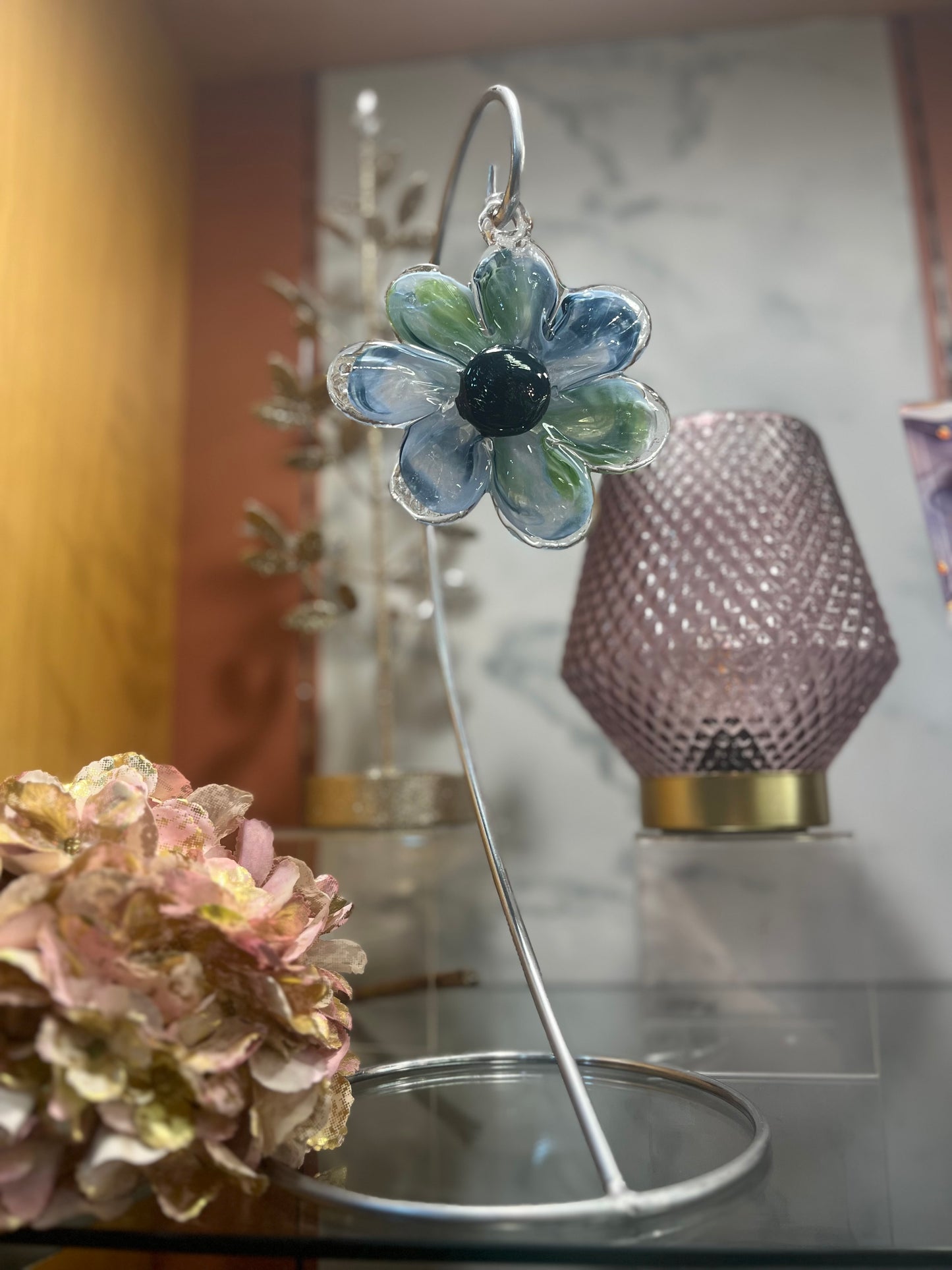 Everlasting Flower - Blue Hanging