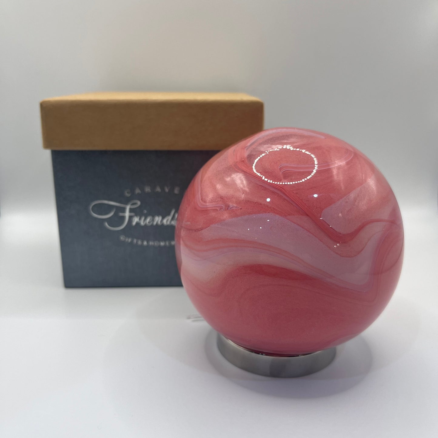 Friendship Ball - Pink Swirl