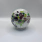 Friendship Ball - White and Feather Coloured Swirl