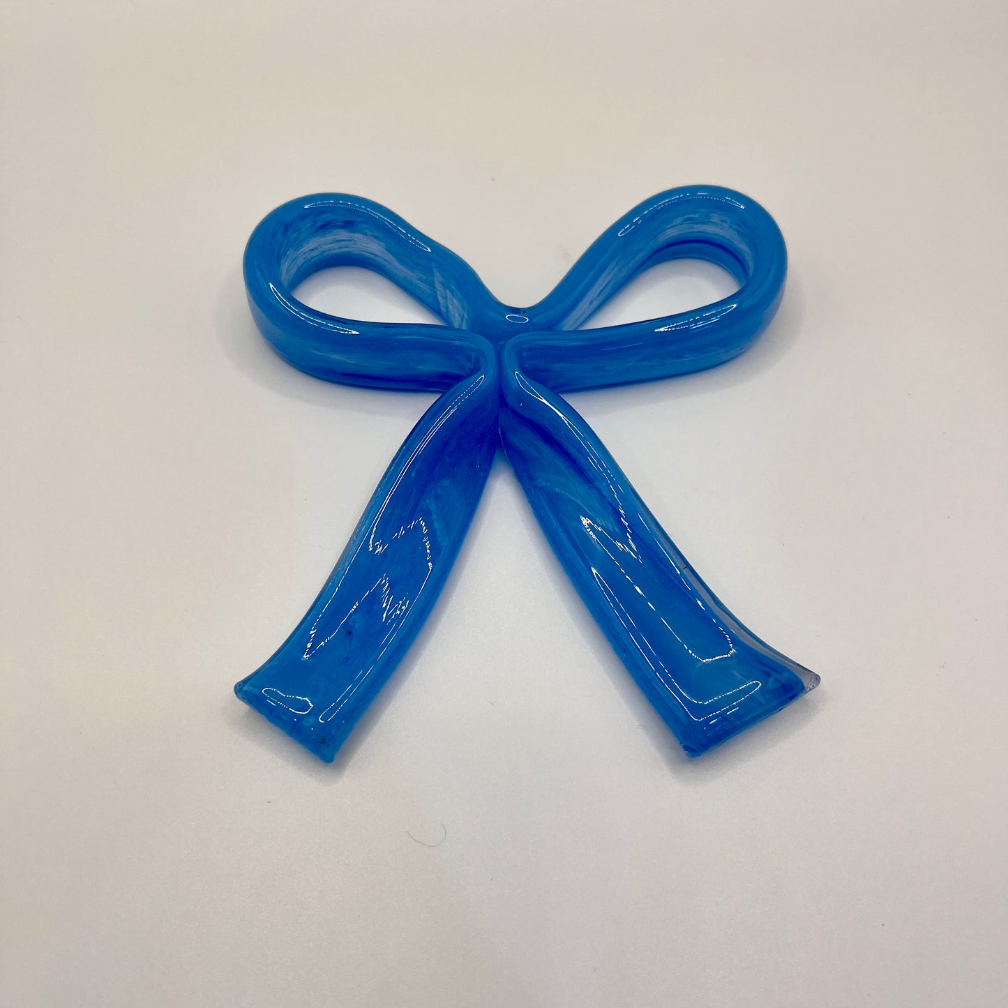 Glass Bow - Blue