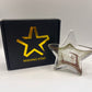 Wishing Star - Clear and Brown