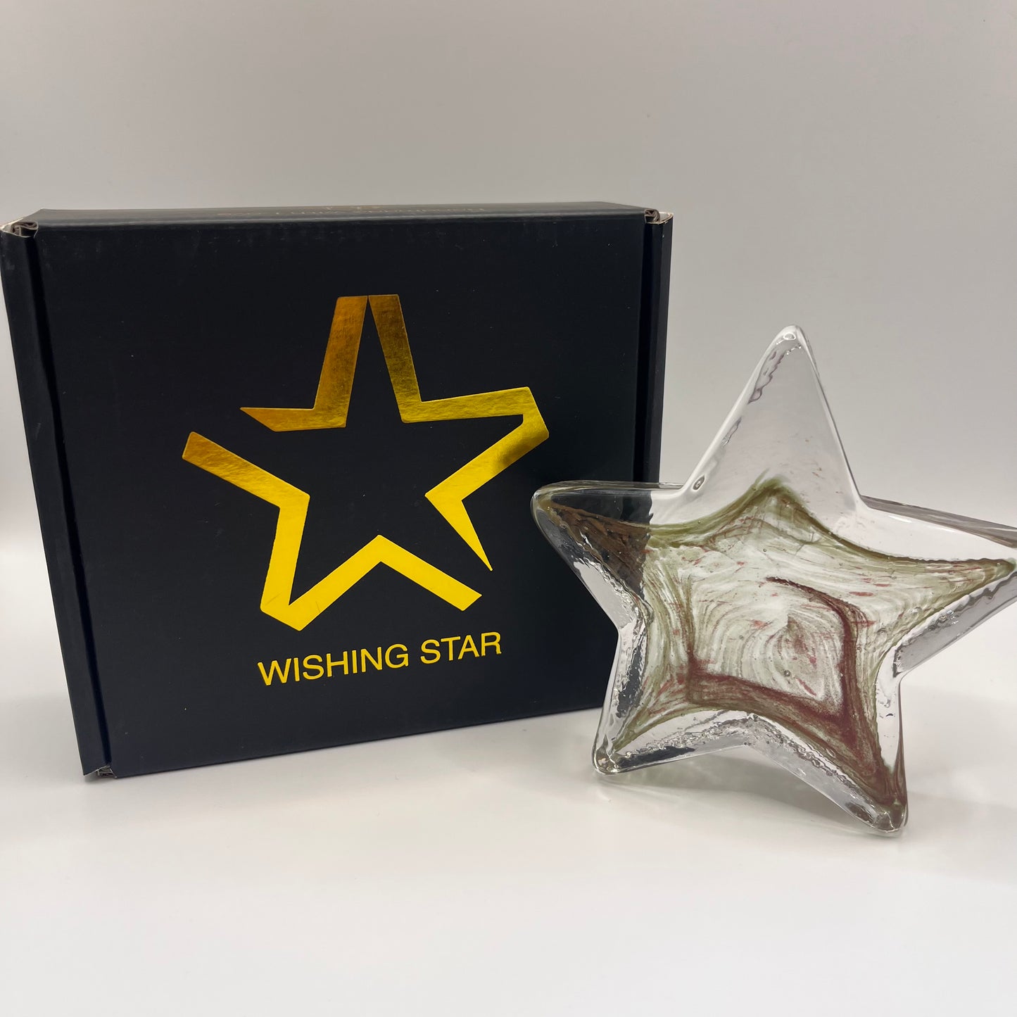 Wishing Star - Clear and Brown