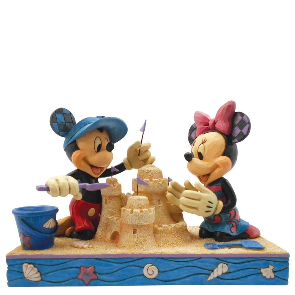 Jim Shore Disney Traditions - Mickey & Minnie Mouse Seaside Sweethearts