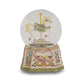 Pink and Green  Musical Snow Globe