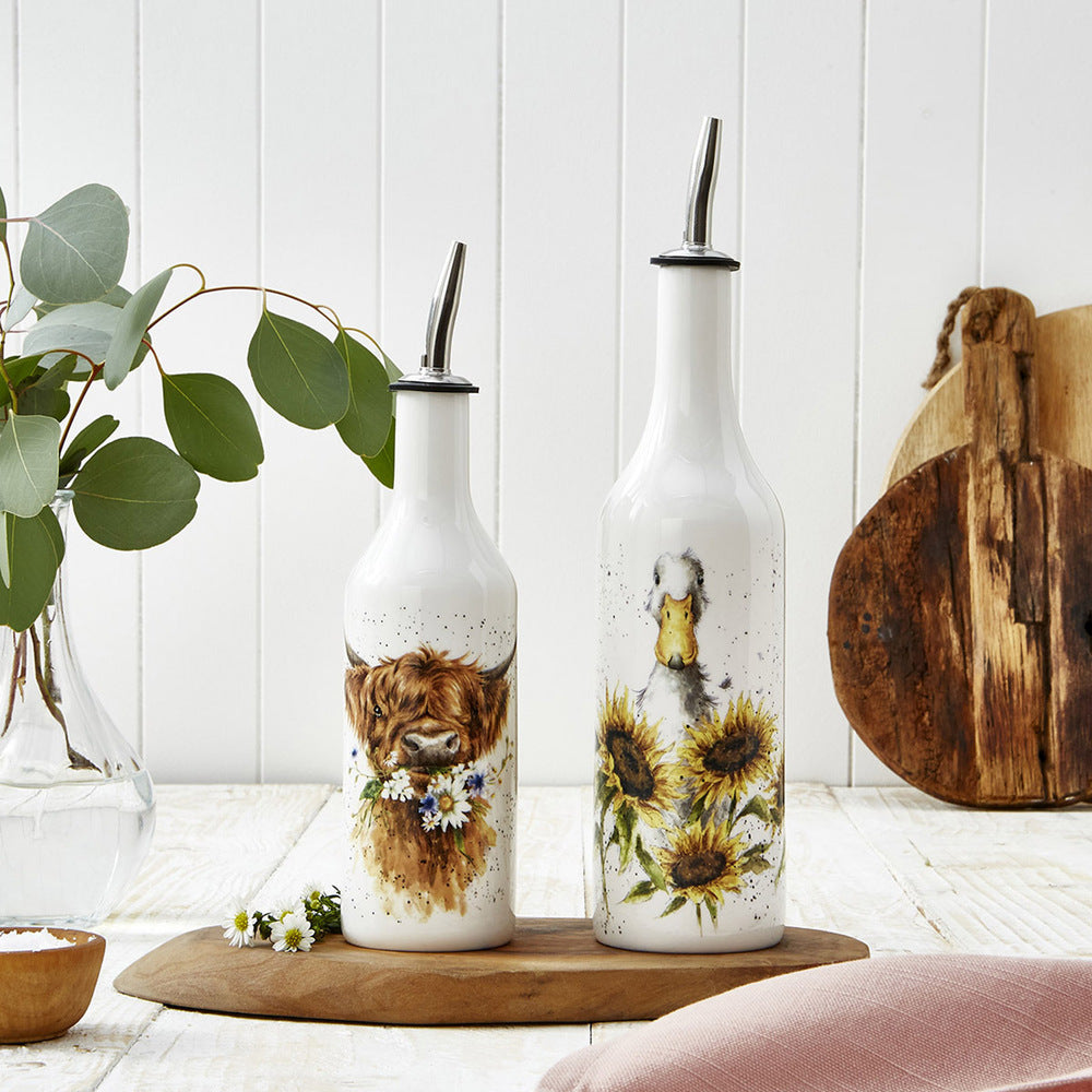 Wrendale Designs - Oil and Vinegar Set of 2