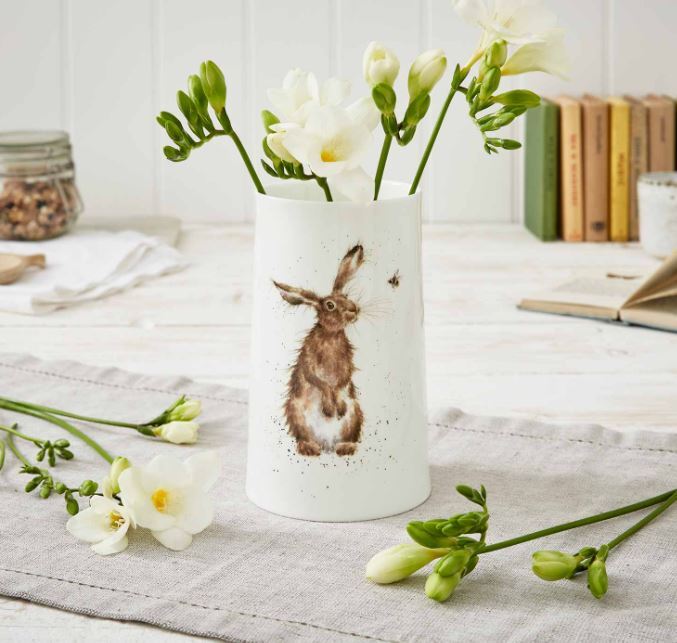 Wrendale Designs - The Hare and the Bee Vase