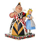 Jim Shore Disney Traditions - Alice In Wonderland & Queen of Hearts - Chaos and Curiosity