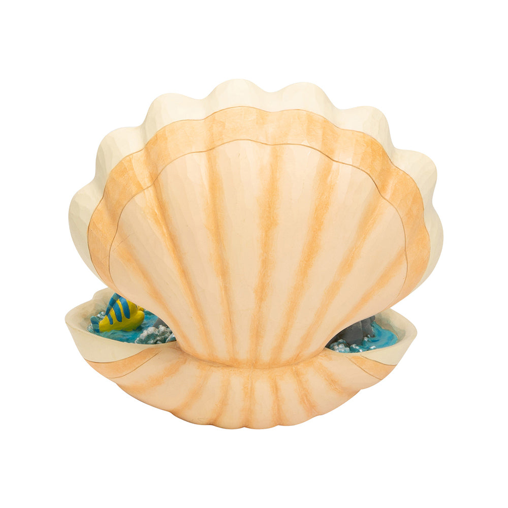 Jim Shore Disney Traditions - The Little Mermaid Shell Scene - Seashell Scenario