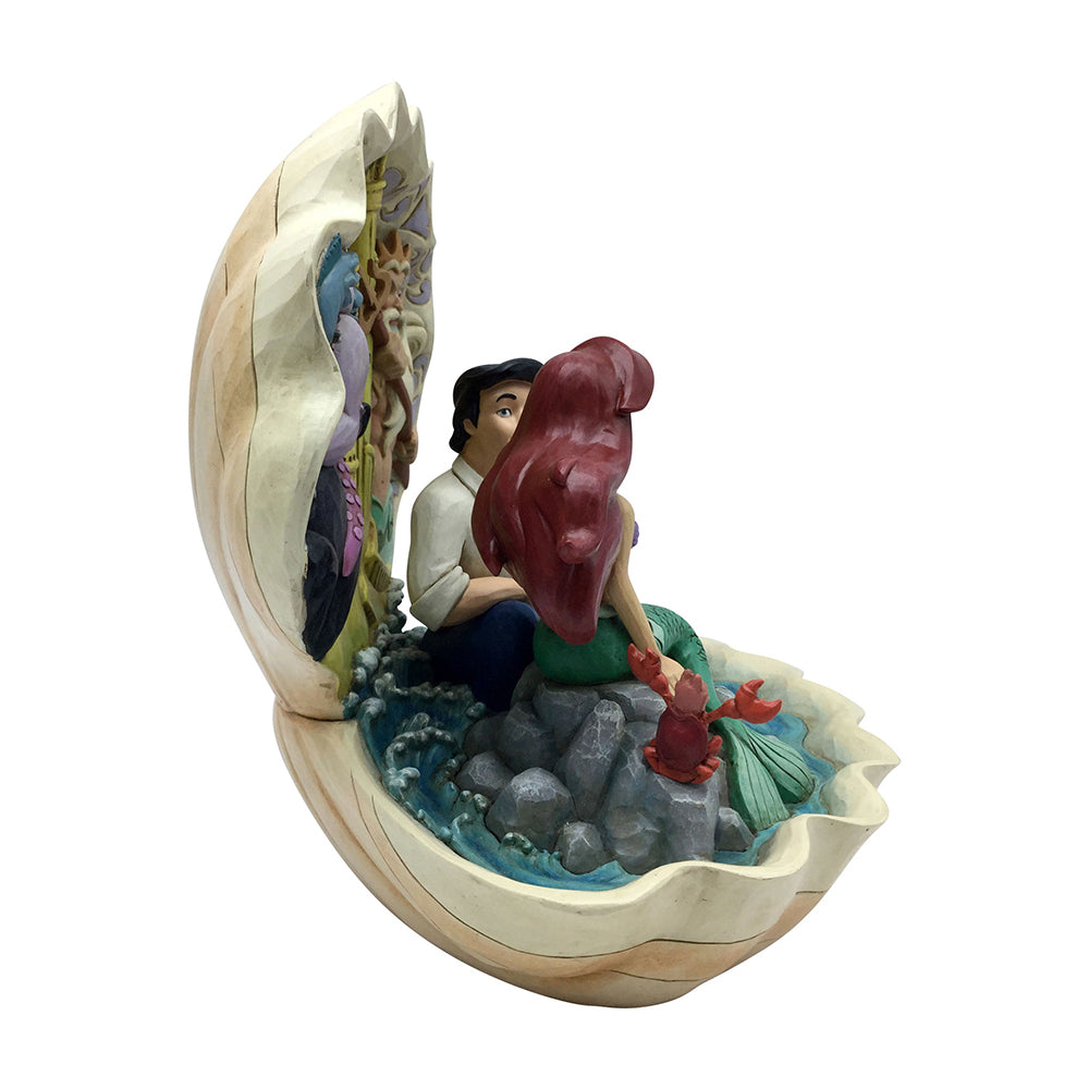 Jim Shore Disney Traditions - The Little Mermaid Shell Scene - Seashell Scenario