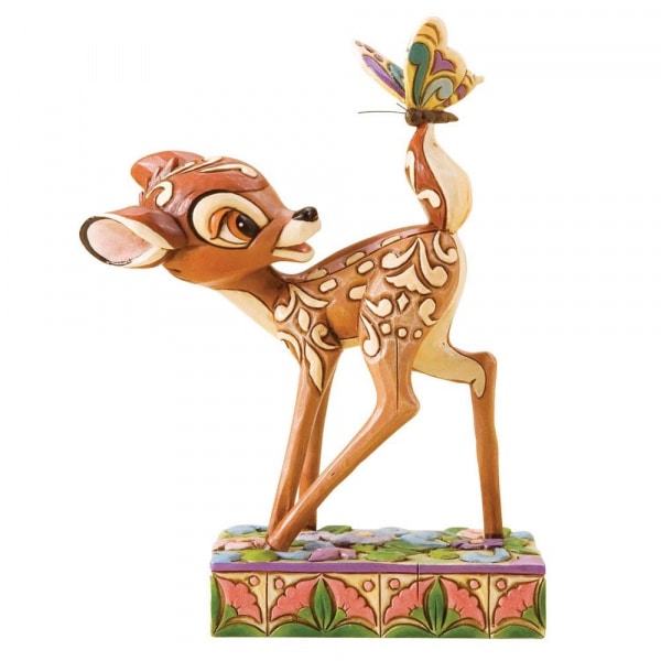 Jim Shore Disney Traditions - Bambi - Wonder of Spring Personality Pose