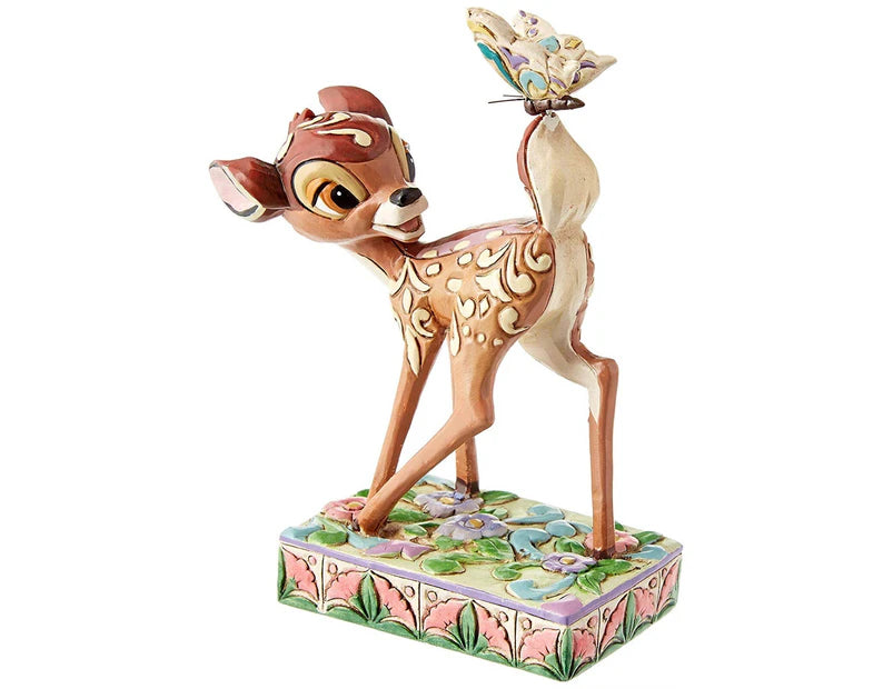 Jim Shore Disney Traditions - Bambi - Wonder of Spring Personality Pose